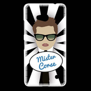 Coque Nokia Lumia 640 LTE Mister Corse Chatain