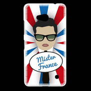 Coque Nokia Lumia 640 LTE Mister France Brun