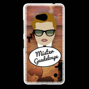 Coque Nokia Lumia 640 LTE Mister Guadeloupe Roux