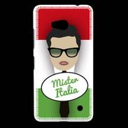 Coque Nokia Lumia 640 LTE Mister Italie Brun