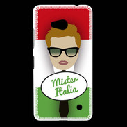 Coque Nokia Lumia 640 LTE Mister Italie Roux
