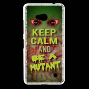 Coque Nokia Lumia 640 LTE Keep Calm and Be Mutant