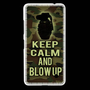 Coque Nokia Lumia 640 LTE Keep Calm and Grenade Camouflage