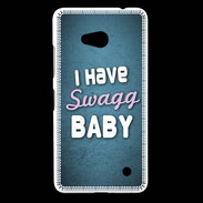 Coque Nokia Lumia 640 LTE I have Swag bleu ZG