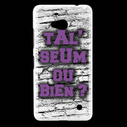Coque Nokia Lumia 640 LTE Ta l'seum ou bien Violet