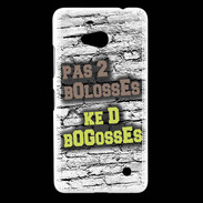 Coque Nokia Lumia 640 LTE Pas 2 bolosses sur fond en brique