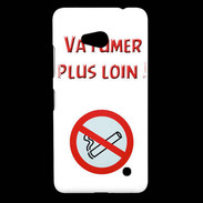 Coque Nokia Lumia 640 LTE Vas fumer plus loin PR