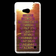 Coque Nokia Lumia 640 LTE Message codé ZG
