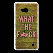 Coque Nokia Lumia 640 LTE What the fuck ZG