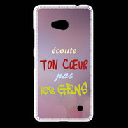 Coque Nokia Lumia 640 LTE Coeur gens ZG