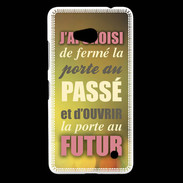 Coque Nokia Lumia 640 LTE Passé et futur ZG
