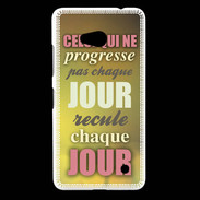 Coque Nokia Lumia 640 LTE Progresse de jour en jour ZG