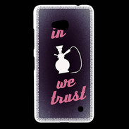 Coque Nokia Lumia 640 LTE In Chicha We trust Rouge ZG