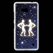 Coque Nokia Lumia 640 LTE zodiaque gémeaux