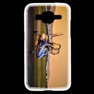 Coque Samsung Core Prime Alfa Jet au couché de soleil
