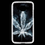 Coque Samsung Core Prime Feuille de cannabis en fumée