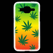 Coque Samsung Core Prime Fond Rasta Cannabis