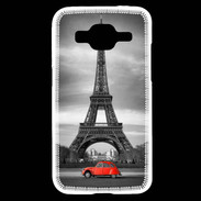 Coque Samsung Core Prime Vintage Tour Eiffel et 2 cv