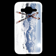 Coque Samsung Core Prime Paire de ski en montagne