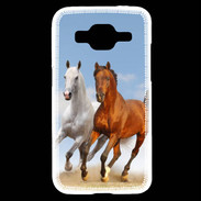 Coque Samsung Core Prime Duo de chevaux