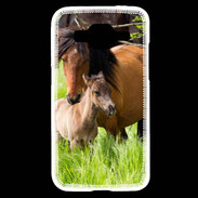 Coque Samsung Core Prime Cheval et poulain