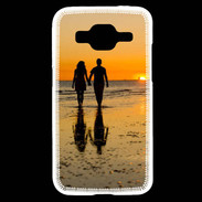 Coque Samsung Core Prime Balade romantique sur la plage 5