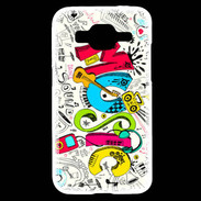 Coque Samsung Core Prime Graffiti Musique