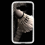 Coque Samsung Core Prime Volant de Badminton en noir et blanc
