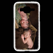 Coque Samsung Core Prime Jumeaux dormant dans des caisses