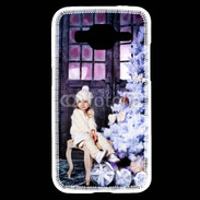 Coque Samsung Core Prime Sapin de Noël et petite fille
