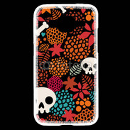 Coque Samsung Core Prime Fond tête de mort 9