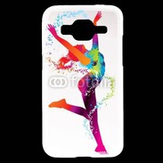 Coque Samsung Core Prime Danseuse en couleur