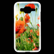 Coque Samsung Core Prime Champs de coquelicots