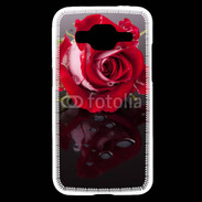 Coque Samsung Core Prime Belle rose Rouge 10
