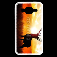 Coque Samsung Core Prime Silhouette d'un cerf 5