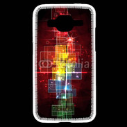 Coque Samsung Core Prime Fond abstrait coloré