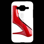 Coque Samsung Core Prime Escarpin rouge 2