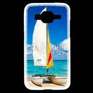 Coque Samsung Core Prime Bateau plage de Cuba