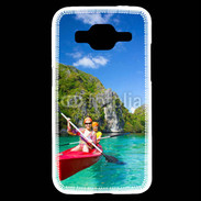 Coque Samsung Core Prime Kayak dans un lagon