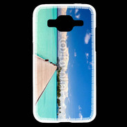 Coque Samsung Core Prime Ponton sur mer des tropiques