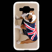 Coque Samsung Core Prime Bulldog anglais en tenue