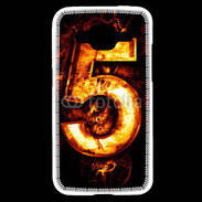 Coque Samsung Core Prime Cinq en feu