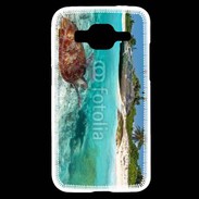 Coque Samsung Core Prime Belle plage avec tortue