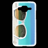 Coque Samsung Core Prime Lunette de soleil sur la plage