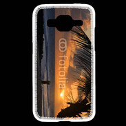 Coque Samsung Core Prime Couple romantique sur la plage