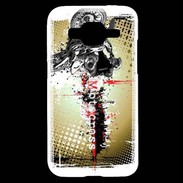 Coque Samsung Core Prime motocross frame