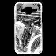 Coque Samsung Core Prime Moto et chrome