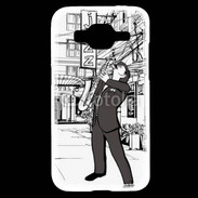 Coque Samsung Core Prime La vie en Jazz noir et blanc 55