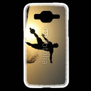 Coque Samsung Core Prime beach soccer couché du soleil