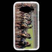 Coque Samsung Core Prime Arrivée de course de trot en sulky